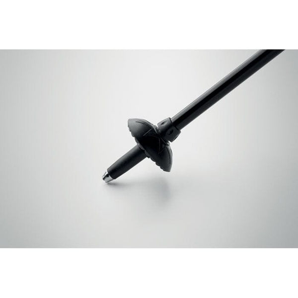 Bastone telescopico nord walking Nero - personalizzabile con logo