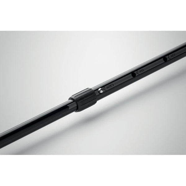 Bastone telescopico nord walking Nero - personalizzabile con logo