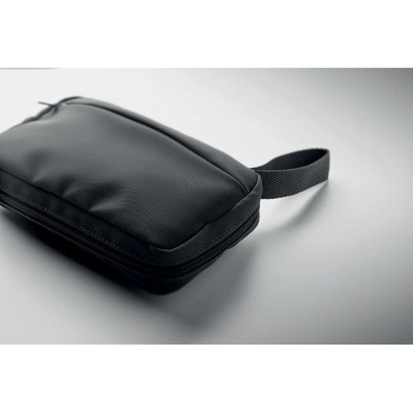 Beauty case 600D RPET - personalizzabile con logo