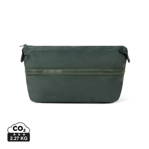 Beauty case espandibile VINGA Baltimore Neo RCS verde - personalizzabile con logo