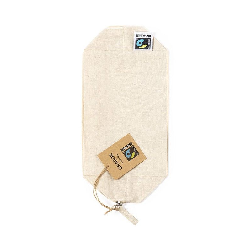 Beauty Case Grafox Fairtrade beige - personalizzabile con logo