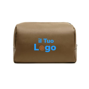 Beauty case in PU riciclato VINGA Baltimore - personalizzabile con logo