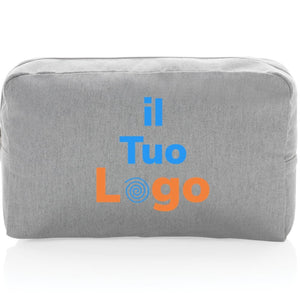 Beauty case in rcanvas 285 gm2 non tinto Impact Aware™ - personalizzabile con logo