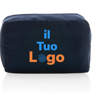 Beauty case in rcanvas 285 gm2 non tinto Impact Aware™ - personalizzabile con logo