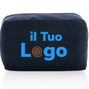 Beauty case in rcanvas 285 gm2 non tinto Impact Aware™ - personalizzabile con logo