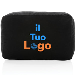 Beauty case in rcanvas 285 gm2 non tinto Impact Aware™ - personalizzabile con logo