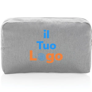 Beauty case in rcanvas 285 gm2 non tinto Impact Aware™ - personalizzabile con logo