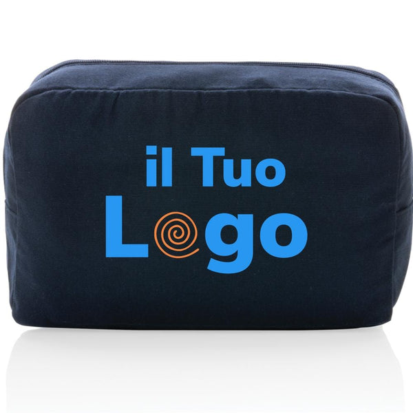 Beauty case in rcanvas 285 gm2 non tinto Impact Aware™ - personalizzabile con logo