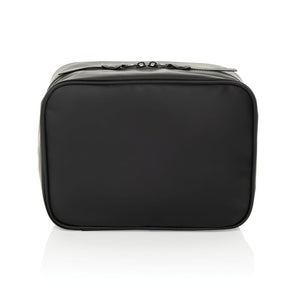 Beauty case multifunzionale Swiss Peak OSLO RCS nero - personalizzabile con logo
