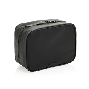 Beauty case multifunzionale Swiss Peak OSLO RCS nero - personalizzabile con logo
