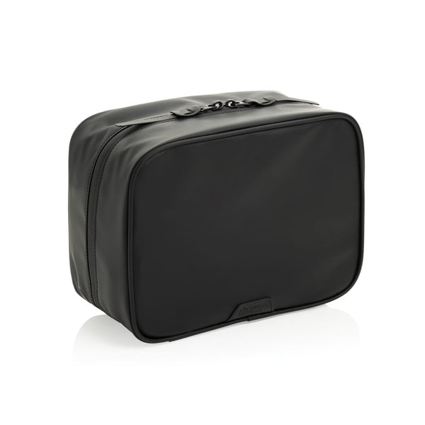 Beauty case multifunzionale Swiss Peak OSLO RCS nero - personalizzabile con logo