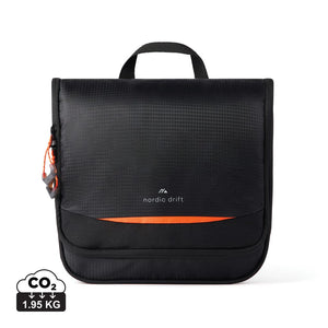 Beauty case Nordic Drift Trail RCS 3L nero - personalizzabile con logo