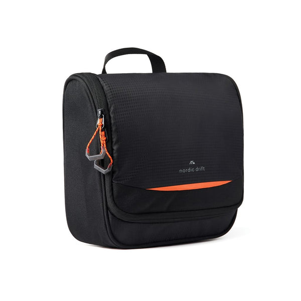 Beauty case Nordic Drift Trail RCS 3L nero - personalizzabile con logo