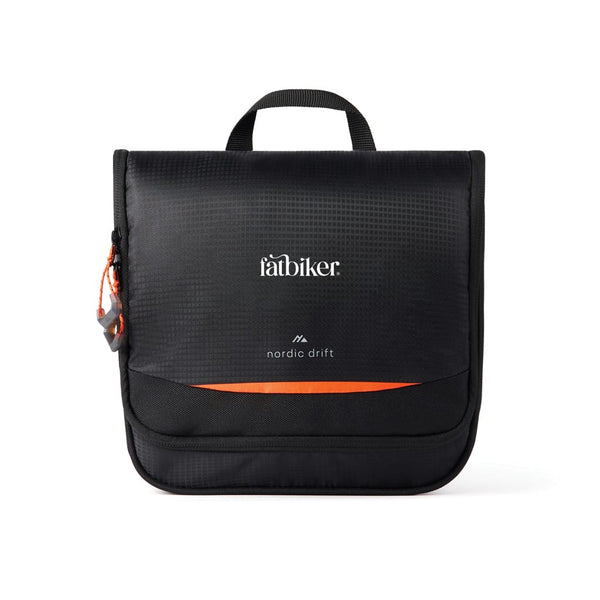 Beauty case Nordic Drift Trail RCS 3L nero - personalizzabile con logo