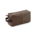 Beauty case NuHide™Washbag marrone - personalizzabile con logo