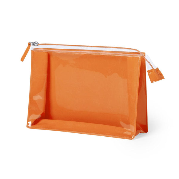Beauty Case Pelvar arancione - personalizzabile con logo