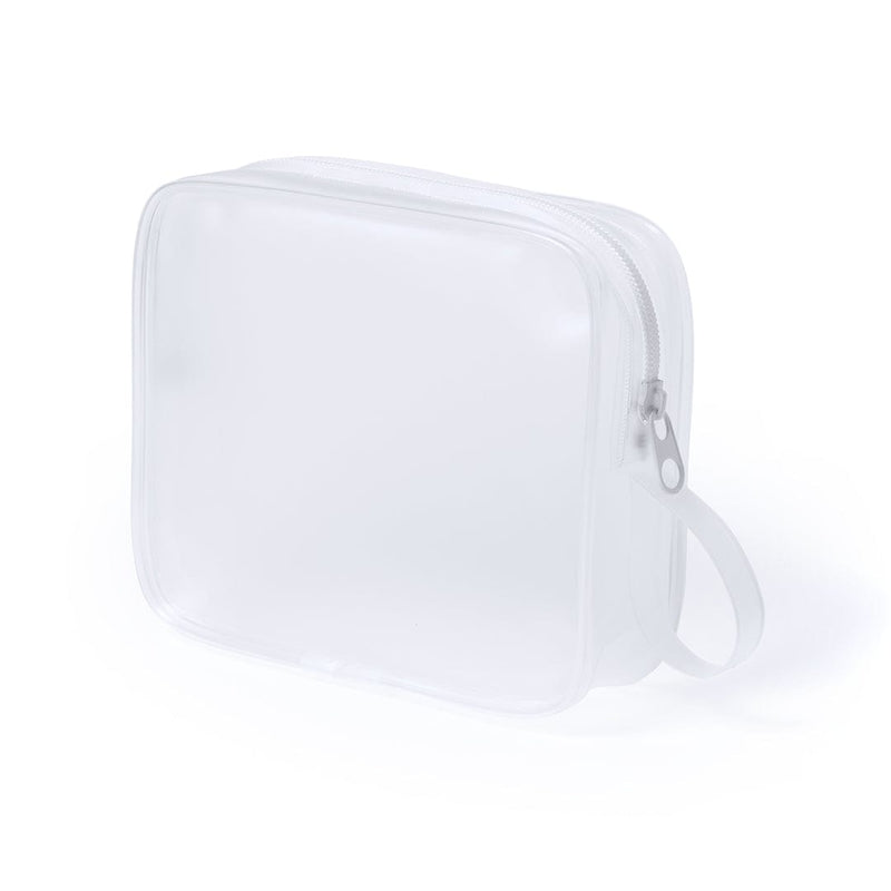 Beauty Case Saeki bianco - personalizzabile con logo