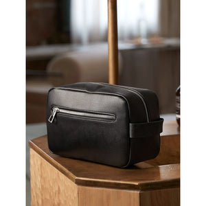 Beauty case Tailored Luxe nero - personalizzabile con logo