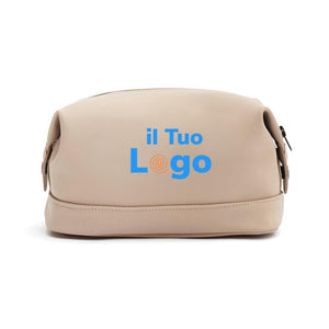 Beauty case VINGA Baltimore grigio - personalizzabile con logo