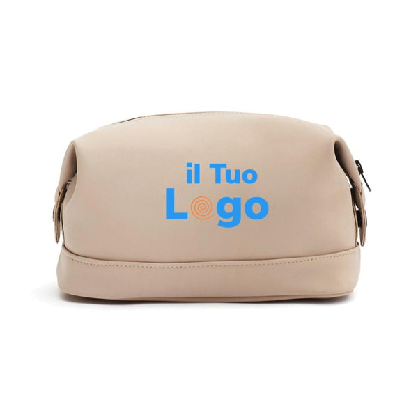 Beauty case VINGA Baltimore grigio - personalizzabile con logo