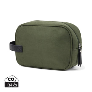 Beauty case VINGA Marlow in rPET RCS verde - personalizzabile con logo