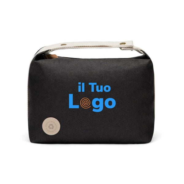 Beauty case VINGA Sortino RCS nero - personalizzabile con logo