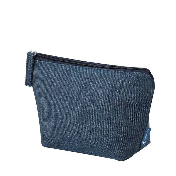 Beauty Case Zinnia blu - personalizzabile con logo