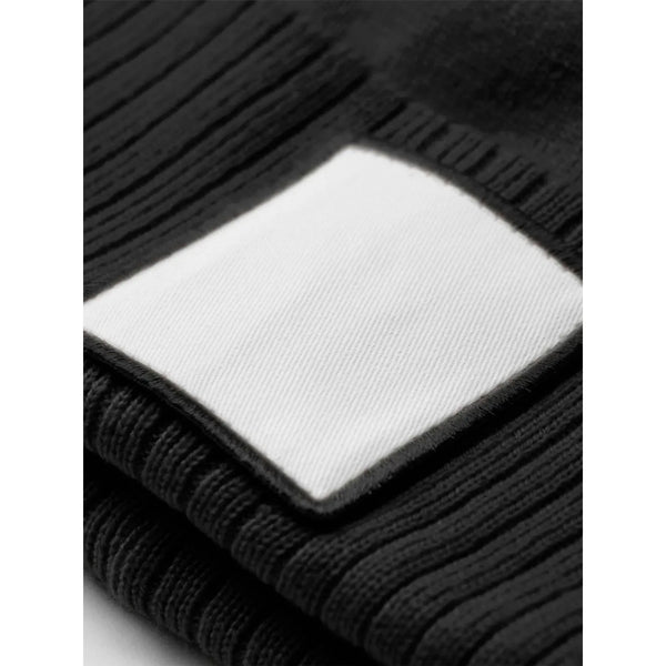 Berretto Appliqué Patch Pom Beanie - personalizzabile con logo