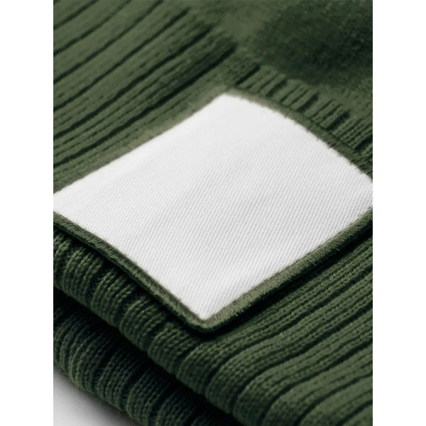 Berretto Appliqué Patch Pom Beanie - personalizzabile con logo