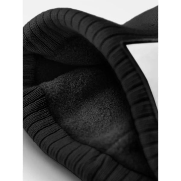 Berretto Appliqué Patch Pom Beanie - personalizzabile con logo