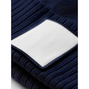 Berretto Appliqué Patch Pom Beanie - personalizzabile con logo