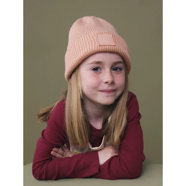 Berretto Berretto con risvolto per bambini - personalizzabile con logo