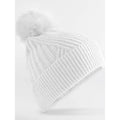 Berretto Berretto Snow Luxe bianco - personalizzabile con logo