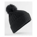 Berretto Berretto Snow Luxe nero - personalizzabile con logo