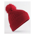 Berretto Berretto Snow Luxe rosso - personalizzabile con logo