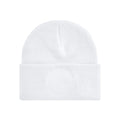 Berretto Circular Patch Beanie bianco - personalizzabile con logo