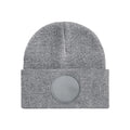 Berretto Circular Patch Beanie heather grey - personalizzabile con logo