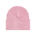 Berretto Circular Patch Beanie rosa - personalizzabile con logo