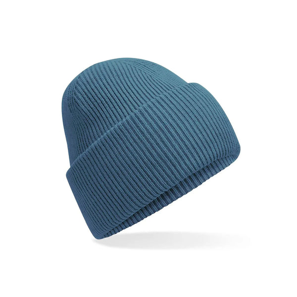 Berretto Classic Engineered Deep Cuffed Beanie blu - personalizzabile con logo
