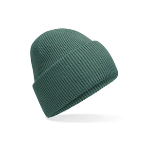 Berretto Classic Engineered Deep Cuffed Beanie marine green - personalizzabile con logo