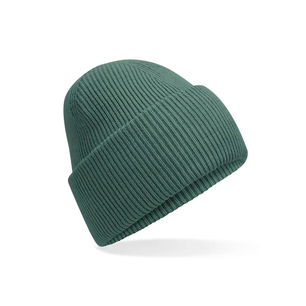 Berretto Classic Engineered Deep Cuffed Beanie marine green - personalizzabile con logo