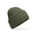 Berretto Classic Engineered Deep Cuffed Beanie olive green - personalizzabile con logo