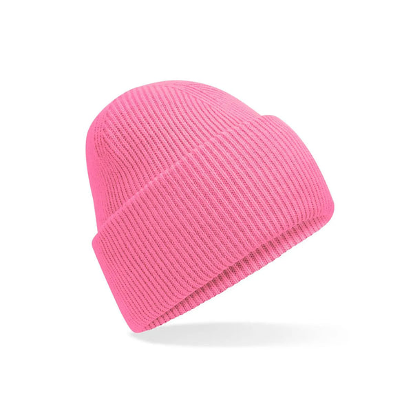 Berretto Classic Engineered Deep Cuffed Beanie true pink - personalizzabile con logo