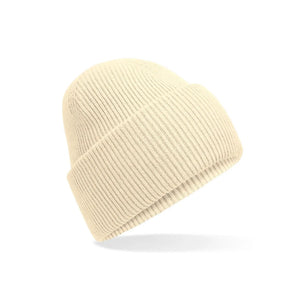 Berretto Classic Engineered Deep Cuffed Beanie vanilla - personalizzabile con logo