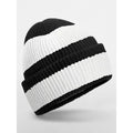 Berretto Colour Block Beanie nero - personalizzabile con logo