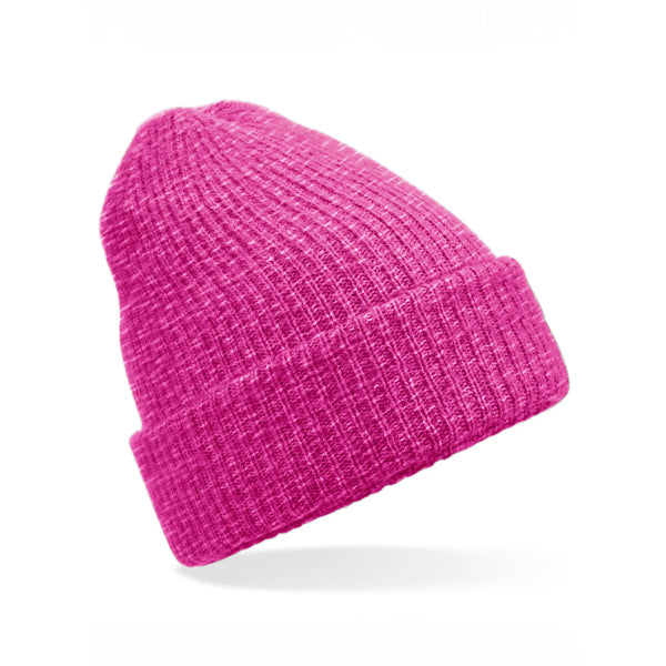 Berretto Colour Pop Beanie rosa - personalizzabile con logo
