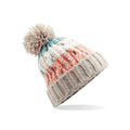 Berretto Corkscrew Pom Pom Beanie beige - personalizzabile con logo