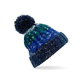 Berretto Corkscrew Pom Pom Beanie blu - personalizzabile con logo