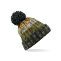 Berretto Corkscrew Pom Pom Beanie giallo - personalizzabile con logo