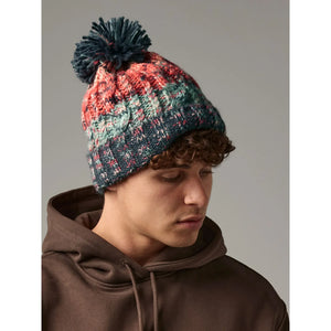 Berretto Corkscrew Pom Pom Beanie - personalizzabile con logo
